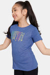 Rosaline Girls Knit Poly Top (Pack of 2) - Blue Pink — thumbnail 3